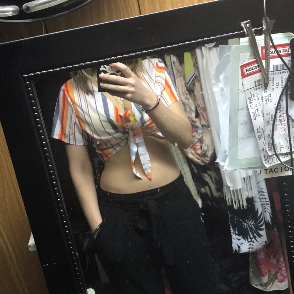 Never worn crop top